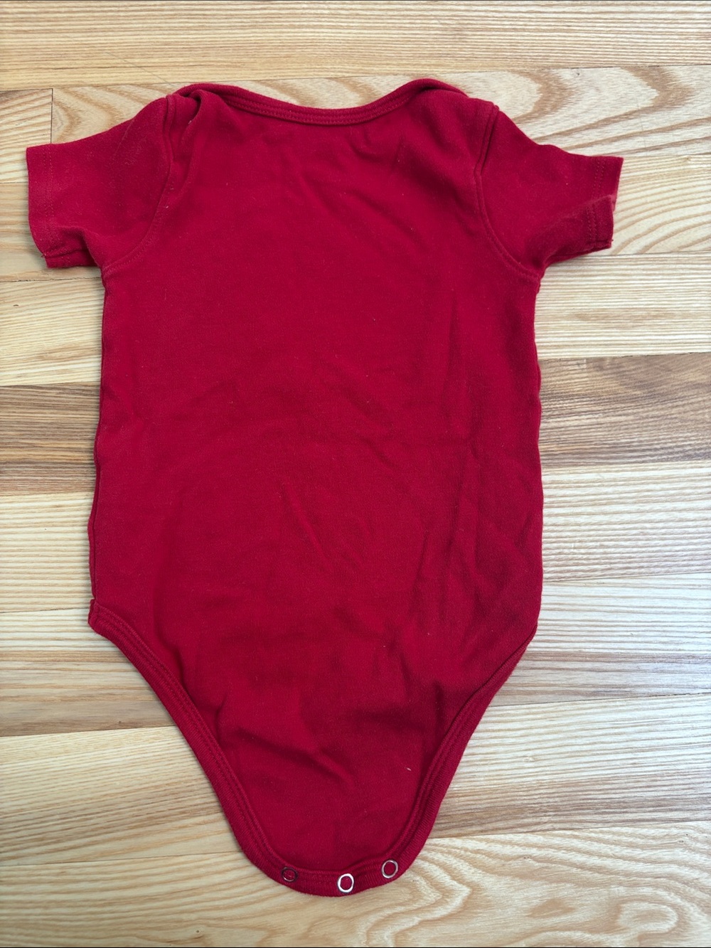 NFL Red 49ers Logo Baby One-Piece Bodysuit Size 3-6m - Picture 6 of 6